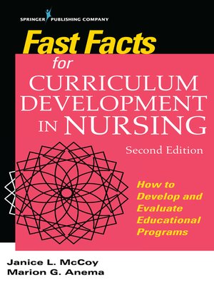 cover image of Fast Facts for Curriculum Development in Nursing